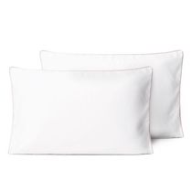 Kit 2 Fronhas Linea 50cm X 70cm Micropercal 200 Fios - Rose