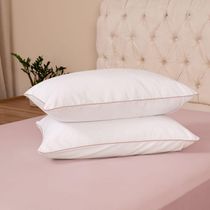Kit 2 Fronhas Linea 50cm X 70cm Micropercal 200 Fios - Rose