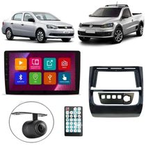 Central Multimídia Android 2 Din Voyage G6 Moldura 9 Câmera Ré