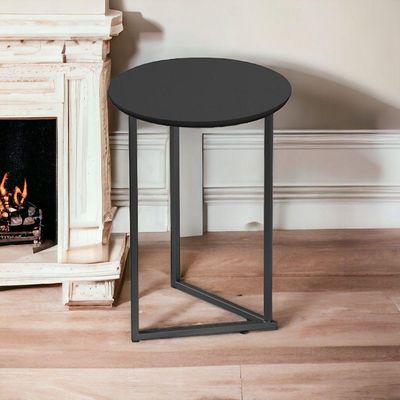 Mesa De Canto Decorativo Redonda Classic Jade