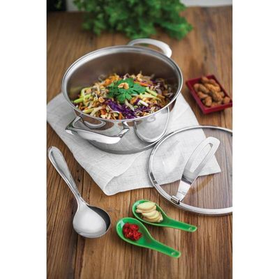 Conjunto Colher Para Arroz Tramontina Laguna Em Aço Inox Conjunto:1
