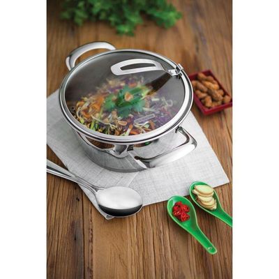 Conjunto Colher Para Arroz Tramontina Laguna Em Aço Inox Conjunto:2