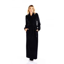 Roupão Longo Vairelli Lady Preto Tamanho M