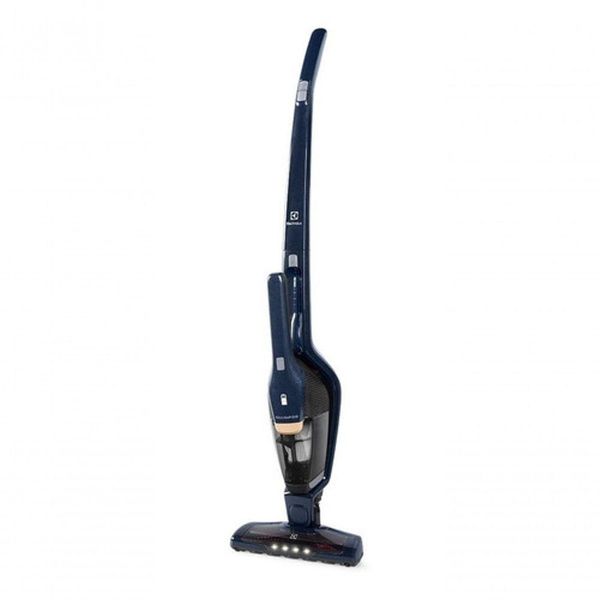 Aspirador De Pó Vertical Sem Fio Electrolux Ergo Rápido 2 Em 1 Luz Led Até 35 Min Azul ERG28 Bivolt