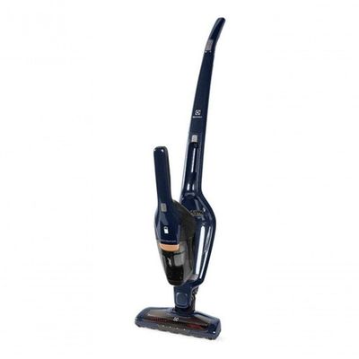 Aspirador De Pó Vertical Sem Fio Electrolux Ergo Rápido 2 Em 1 Luz Led Até 35 Min Azul ERG28 Bivolt