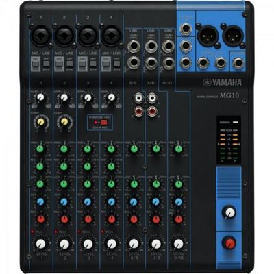 Mesa de Som Analogica 10 Canais MG10 Yamaha