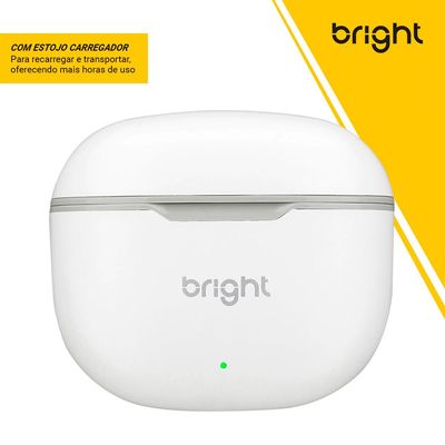 Fone de Ouvido Bluetooth Bright BeatSound II FN565 Branco