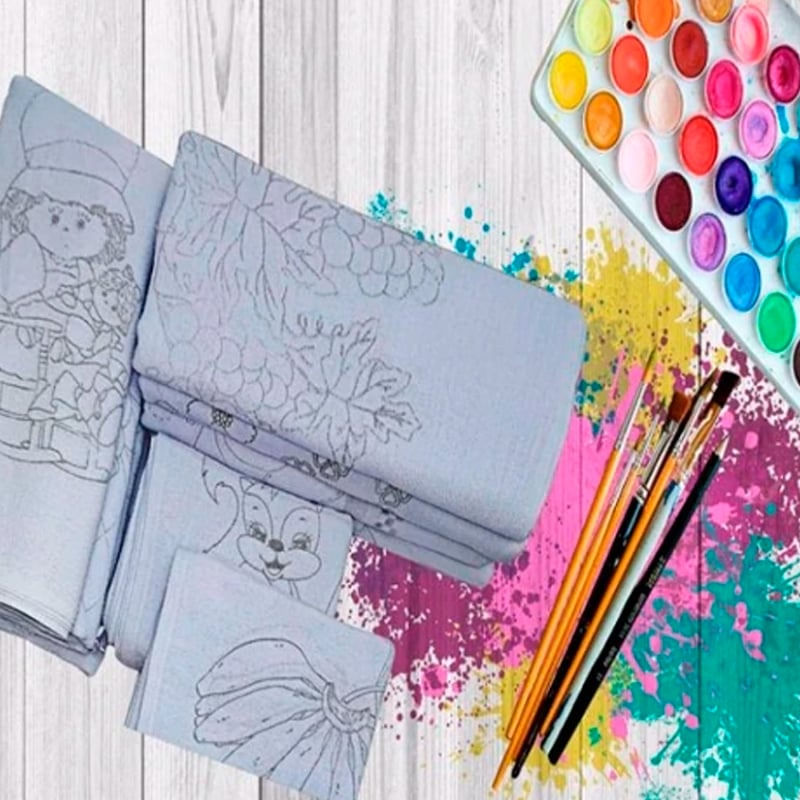 Pano De Prato Lomaer Sacaria Estampado Tradicional 03 Unidades Branco