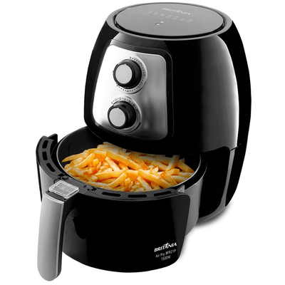 Fritadeira Air Fry Britânia 4 Litros BFR21P Preto 1500W 110V