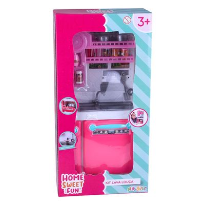 Kit Lavar Louça Sweet Fun Play&Fun