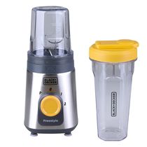 Blender Black Decker Inox 127V 1808702 Liquidificador Blender 2 em 1 Black & Decker FreeStyle LP320 Inox 127V