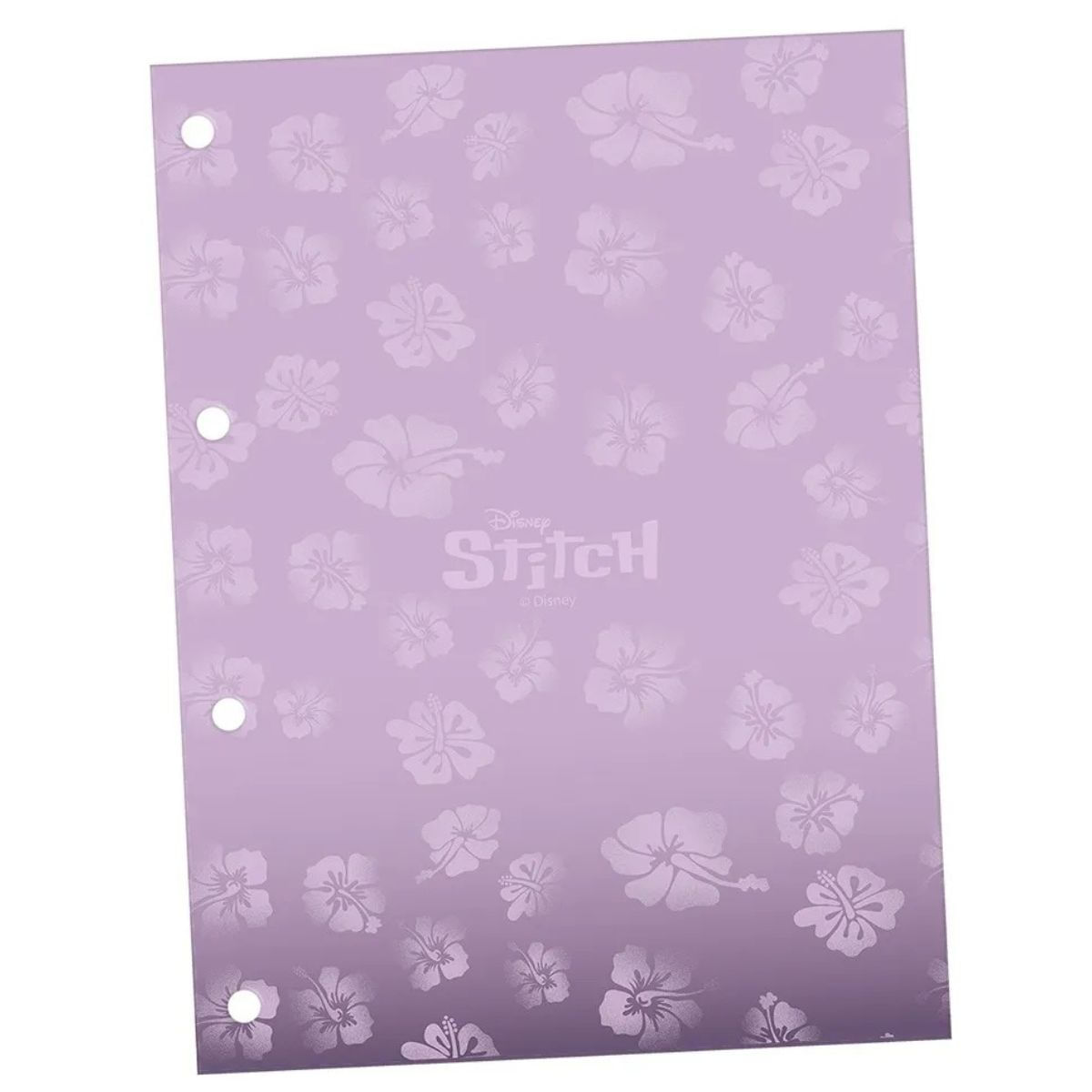 CADERNO ARGOLADO UNIVERSITÁRIO STITCH PVC CRISTAL 5318 - DAC