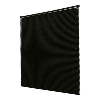 Persiana Evolux Horizontal De Pvc 130x80 Cm Sofisticada Preta