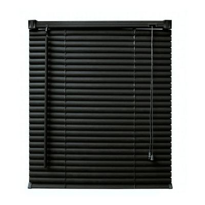 Persiana Evolux Horizontal De Pvc 130x80 Cm Sofisticada Preta