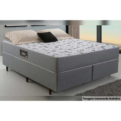 Colchão Casal Espuma D28 / AG 65 Black Double Face (138x188x17) - Herval