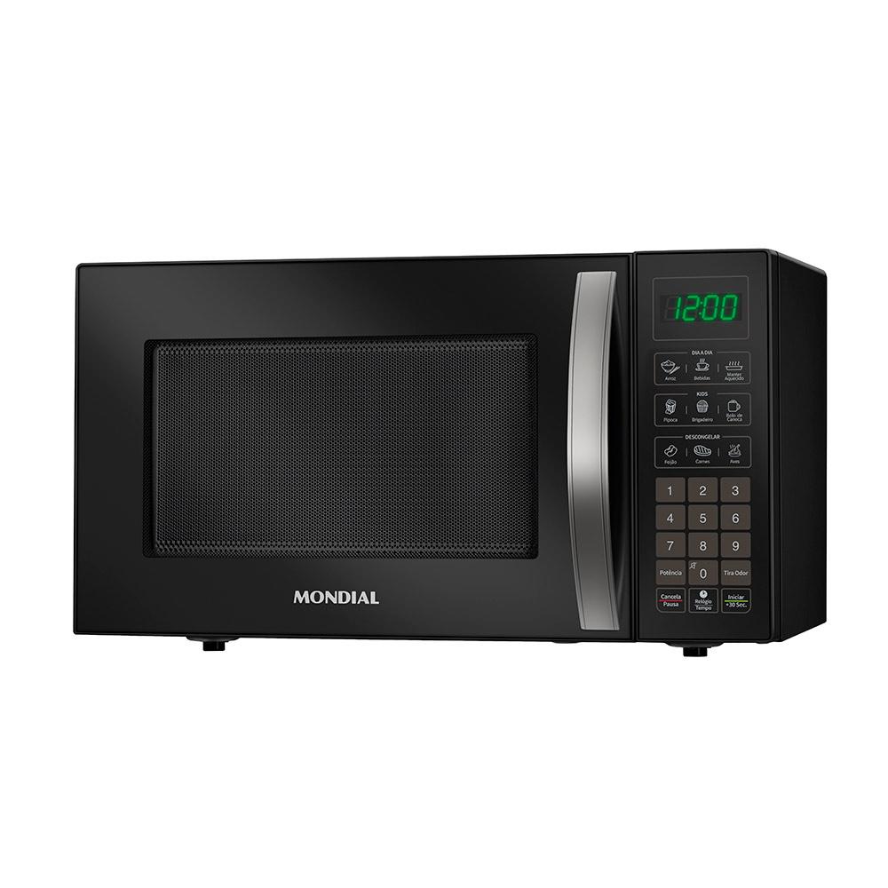 Forno Microondas 34L MO02B Mondial Preto 220V