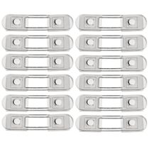 12 Travas Para Gaveta e Porta de Móveis Flexíveis Bebê Prendedor Armário Segurança