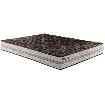 Colchão King Espuma D33 Pasquale Plus Euro Pillow Black (193x203x30) - Paropas