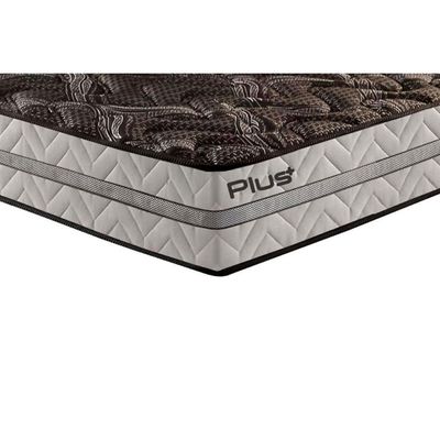 Colchão King Espuma D33 Pasquale Plus Euro Pillow Black (193x203x30) - Paropas