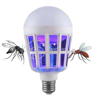 Lâmpada Luz Led Branco 15w Atrai Choque Mosquito