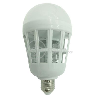 Lâmpada Luz Led Branco 15w Atrai Choque Mosquito