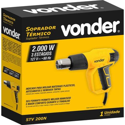Soprador térmico STV 200N 127 V~ VONDER