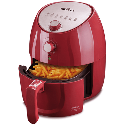 Fritadeira Air Fry Britânia 3,5L BFR10VI Vermelho 1500W 110V