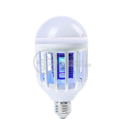 Lâmpada Luz Led Branco 15w Atrai Choque Mosquito