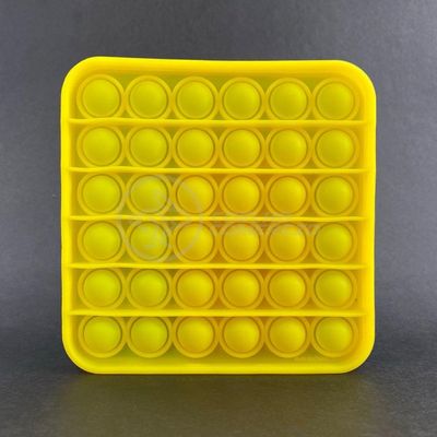 Pop It Silicone Anti Stress Ansiedade Bolha Amarelo