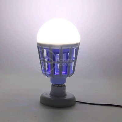 Lâmpada Luz Led Branco 15w Atrai Choque Mosquito