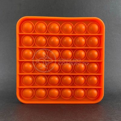 Pop It Silicone Anti Stress Ansiedade Bolha Laranja