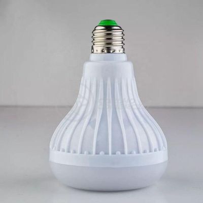 Lâmpada Led 12W E27 Rgb Colorida Com Caixa De Som Bluetooth
