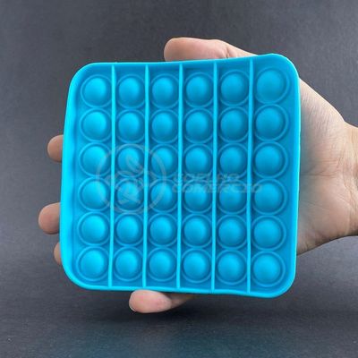 Pop It Quadrado Anti Stress Ansiedade Azul