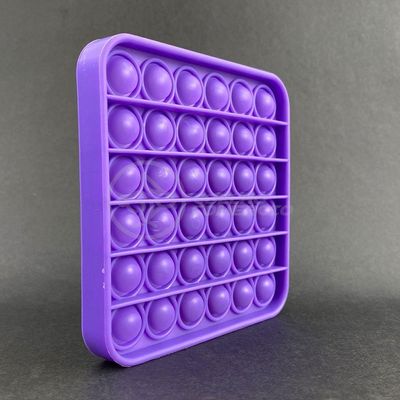 Pop It Quadrado Anti Stress Ansiedade Roxo
