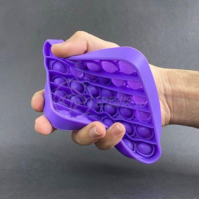 Pop It Quadrado Anti Stress Ansiedade Roxo
