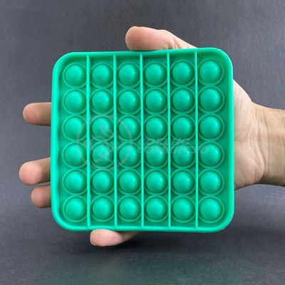 Pop It Quadrado Anti Stress Ansiedade Verde