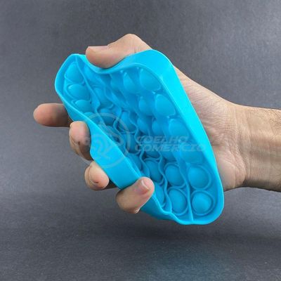Pop It Quadrado Anti Stress Ansiedade Azul