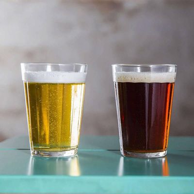 Kit 6 Copos Americanos Vidro Transparente 190ml Café Cerveja