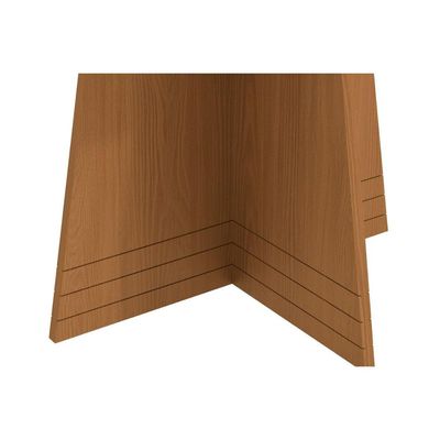 Base de Mesa p/ Cozinha Lótus BA25 Madeirado s/ Tampo Canela - Kappesberg