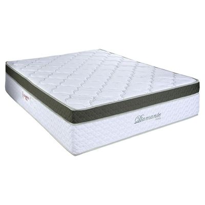 Colchão King Molas Diamante Extra White (193x203x36) - Paropas