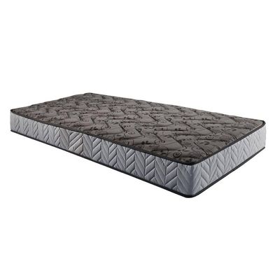 Colchão Solteiro Espuma Compact AG 65 / D23 Royalle Rustico Prata (88x188x22) - Paropas