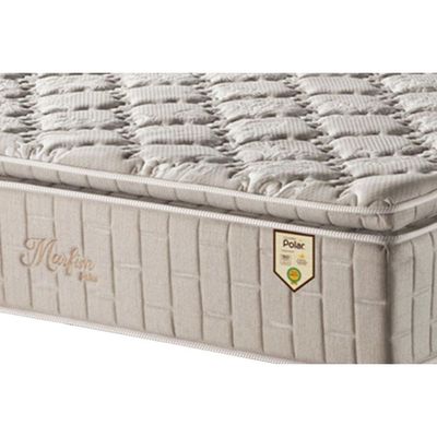 Colchão King Molas Pocket Ensacadas Marfim (193x203x33) - Polar