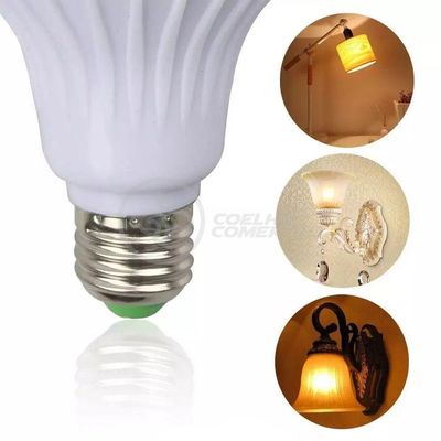 Lâmpada Led 12W E27 Rgb Colorida Com Caixa De Som Bluetooth