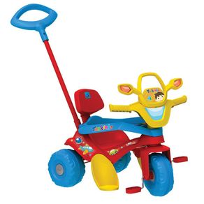 Triciclo Tonkinha Bandeirante Passeio & Pedal 853 Vermelho Menor preço em Triciclo Tonkinha Bandeirante Passeio & Pedal 853 Vermelho