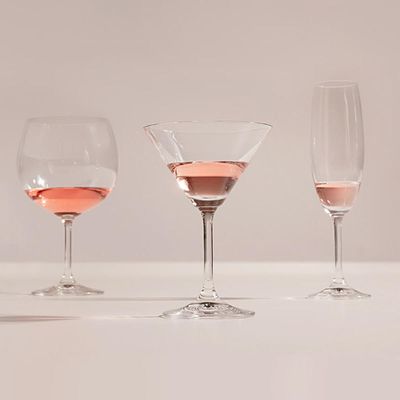 Kit 12 Taças de Champanhe 220ml Espumantes Cristal Copos Tit