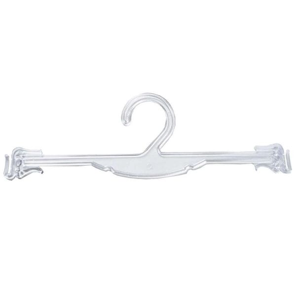 Conjunto 25 Cabides de Lojas para Lingerie Cristal com Encaixe para Alças Expositores