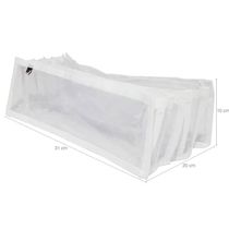 Kit 2 Colmeias Organizadoras Gavetas Peças Íntimas Sutiãs Organizer