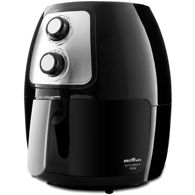 Fritadeira Air Fry Britânia 4 Litros BFR21P Preto 1500W 220V