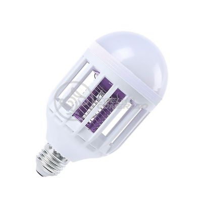 Lâmpada Luz Led Branco 15w Atrai Choque Mosquito