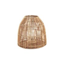 Lanterna Em Rattan 30X26Cm